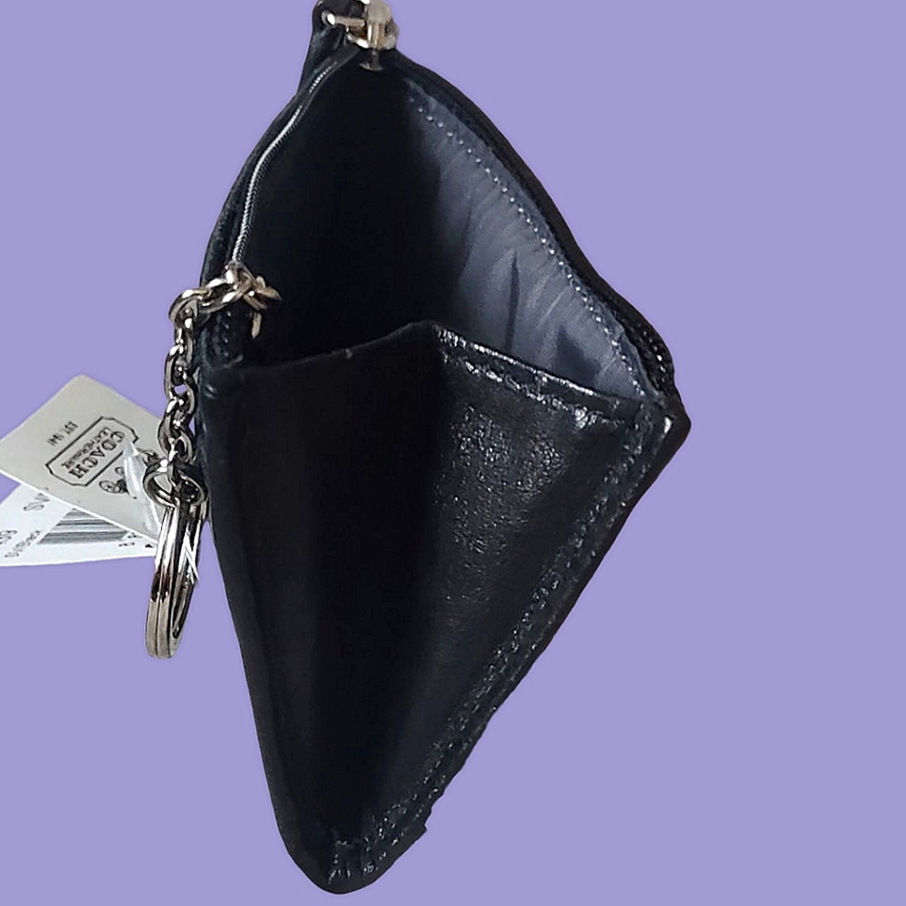 Coach Black Key & Card Holder - Picture 3 of 6